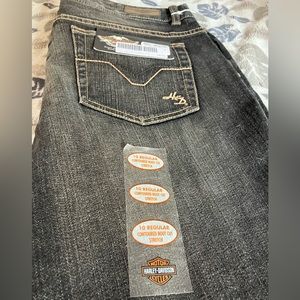 Harley-Davison:) Ofean-Countour Bootcut stre Jeans